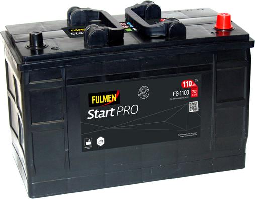 Fulmen FG1100 - Стартерна акумуляторна батарея, АКБ autozip.com.ua
