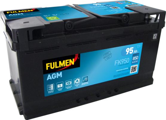Fulmen FK950 - Стартерна акумуляторна батарея, АКБ autozip.com.ua