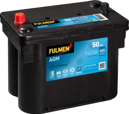 Fulmen FK508 - Стартерна акумуляторна батарея, АКБ autozip.com.ua