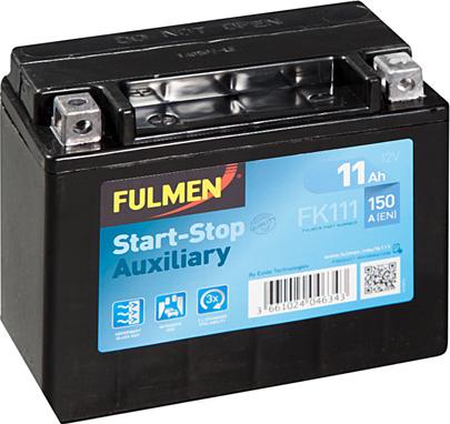Fulmen FK111 - Стартерна акумуляторна батарея, АКБ autozip.com.ua