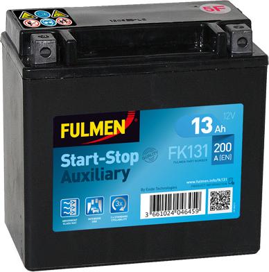 Fulmen FK131 - Стартерна акумуляторна батарея, АКБ autozip.com.ua