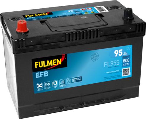 Fulmen FL955 - Стартерна акумуляторна батарея, АКБ autozip.com.ua