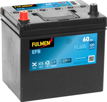 Fulmen FL605 - Стартерна акумуляторна батарея, АКБ autozip.com.ua