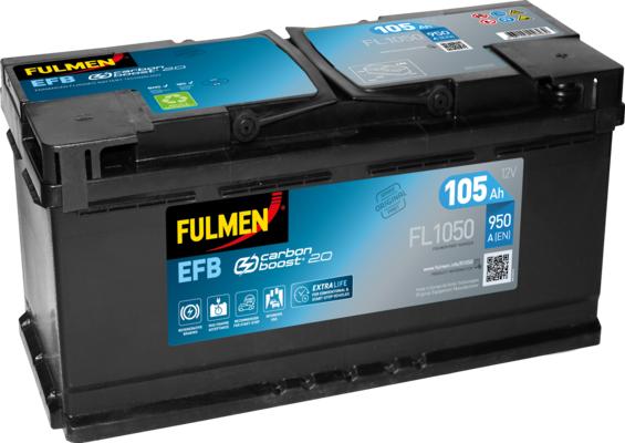 Fulmen FL1050 - Стартерна акумуляторна батарея, АКБ autozip.com.ua