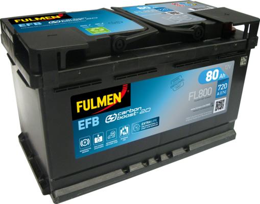 Fulmen FL800 - Стартерна акумуляторна батарея, АКБ autozip.com.ua