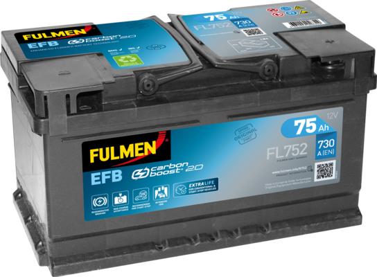 Fulmen FL752 - Стартерна акумуляторна батарея, АКБ autozip.com.ua