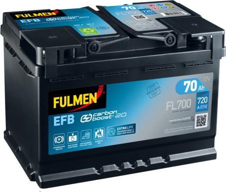 Fulmen FL700 - Стартерна акумуляторна батарея, АКБ autozip.com.ua