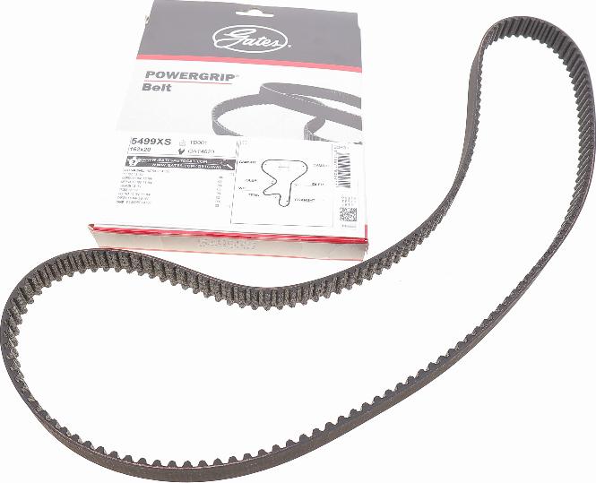 Gates 5499XS - Ремінь ГРМ autozip.com.ua