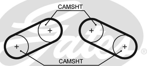 Gates 5526XS - Ремінь ГРМ autozip.com.ua