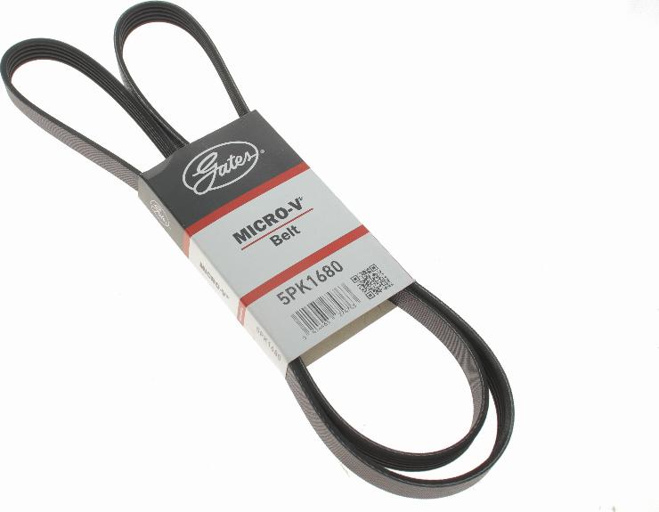 Gates 5PK1680 - Поліклиновий ремінь autozip.com.ua