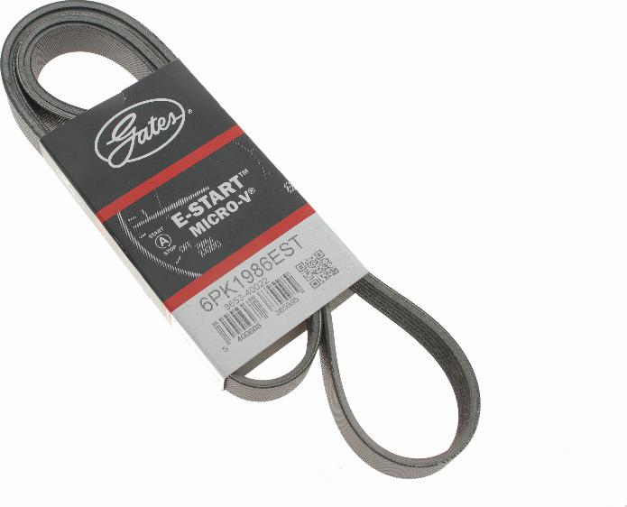 Gates 6PK1986EST - Поліклиновий ремінь autozip.com.ua