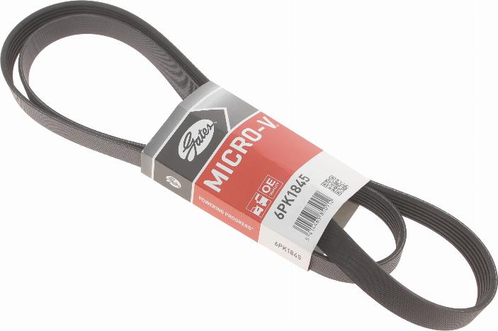 Gates 6PK1845 - Поліклиновий ремінь autozip.com.ua