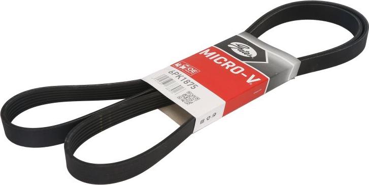 GATES 6PK1875 - Поліклиновий ремінь autozip.com.ua