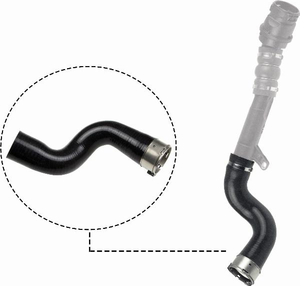GATES 09-0525 - Трубка повітря, що нагнітається autozip.com.ua