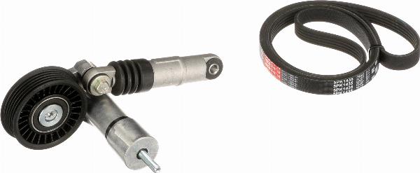 GATES K015PK1435 - Поликлиновий ремінний комплект autozip.com.ua