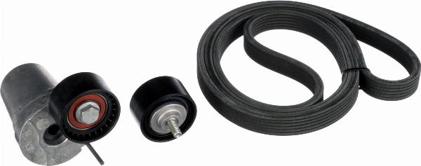 GATES K016DPK1817 - Поликлиновий ремінний комплект autozip.com.ua