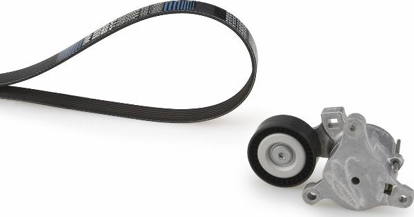 GATES K016PK1000 - Поликлиновий ремінний комплект autozip.com.ua