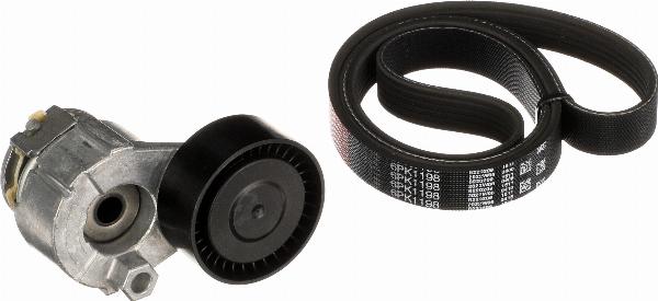 GATES K016PK1198 - Поликлиновий ремінний комплект autozip.com.ua