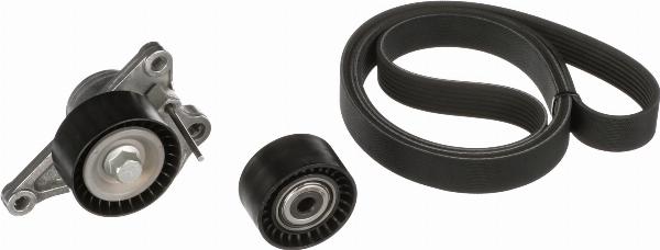 GATES K017PK1705 - Поликлиновий ремінний комплект autozip.com.ua