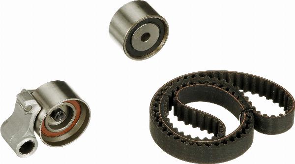 GATES K01T257 - Комплект ременя ГРМ autozip.com.ua