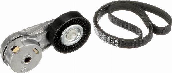GATES K025PK1030 - Поликлиновий ремінний комплект autozip.com.ua