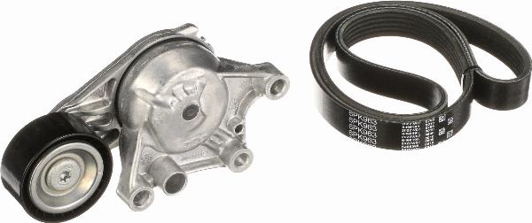 GATES K026PK963 - Поликлиновий ремінний комплект autozip.com.ua