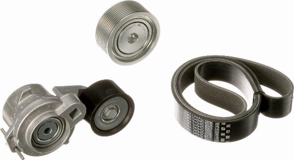 GATES K0210PK1545HD - Поликлиновий ремінний комплект autozip.com.ua