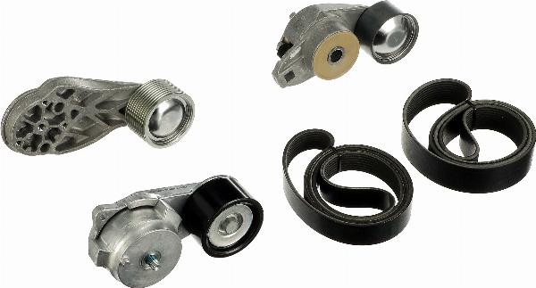 GATES K068PK1538HD - Поликлиновий ремінний комплект autozip.com.ua