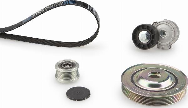 GATES K136PK1218 - Поликлиновий ремінний комплект autozip.com.ua