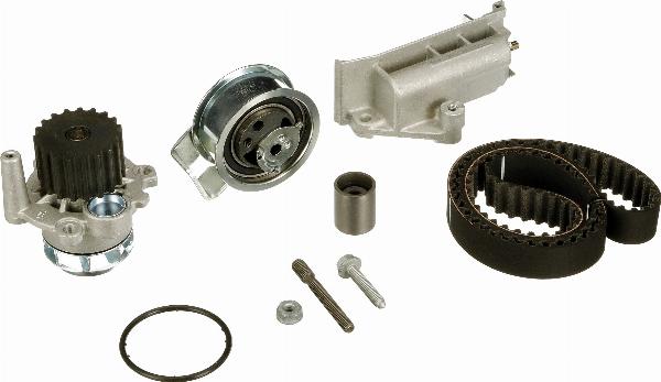 GATES KP55569XS-2 - Водяний насос + комплект зубчатого ременя autozip.com.ua