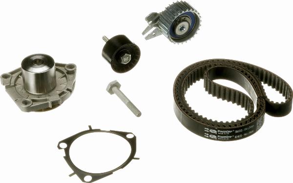 GATES KP15646XS - Водяний насос + комплект зубчатого ременя autozip.com.ua