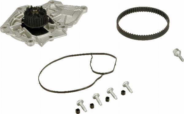 GATES KP15713XS - Водяний насос + комплект зубчатого ременя autozip.com.ua
