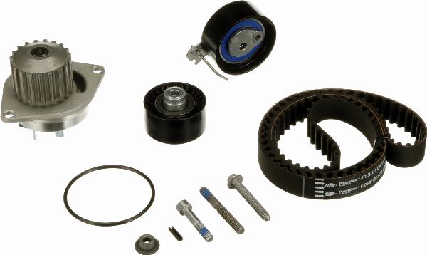 GATES KP35581XS - Водяний насос + комплект зубчатого ременя autozip.com.ua