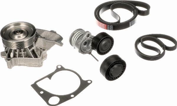 GATES KP26PK1835XS - Водяний насос + комплект струмкових ременів autozip.com.ua