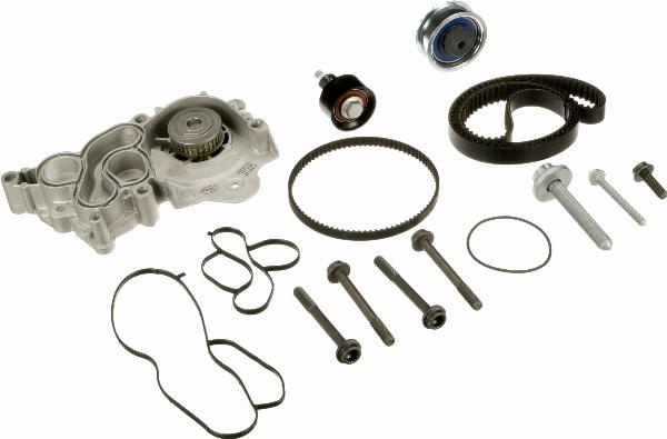 GATES KP75680XS-3 - Водяний насос + комплект зубчатого ременя autozip.com.ua