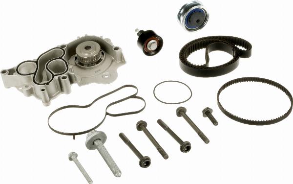 GATES KP75680XS-2 - Водяний насос + комплект зубчатого ременя autozip.com.ua