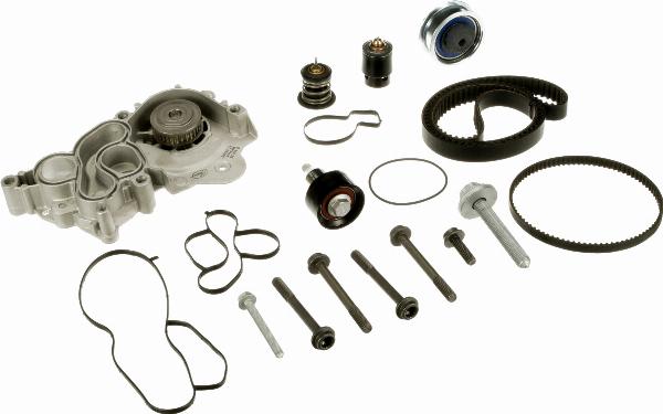 GATES KP7TH15680XS-3 - Водяний насос + комплект зубчатого ременя autozip.com.ua