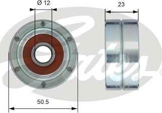 Gates T42103 - Паразитний / Провідний ролик, зубчастий ремінь autozip.com.ua