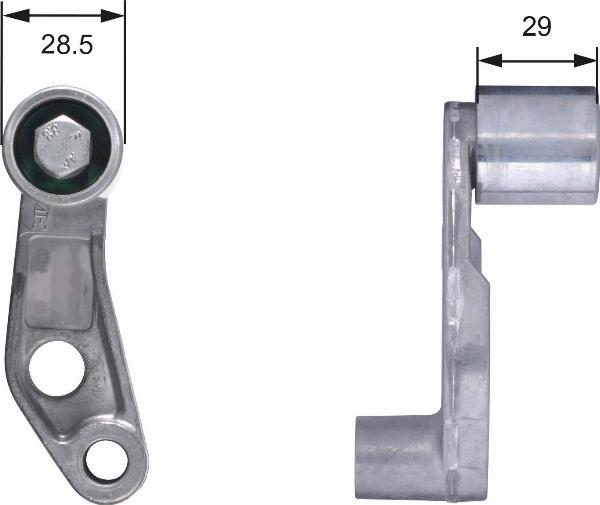GATES T42234 - Паразитний / Провідний ролик, зубчастий ремінь autozip.com.ua