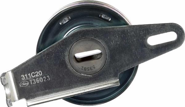 GATES T36023 - Паразитний / провідний ролик, поліклиновий ремінь autozip.com.ua