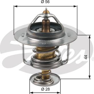 Gates TH30282G1 - Термостат, охолоджуюча рідина autozip.com.ua