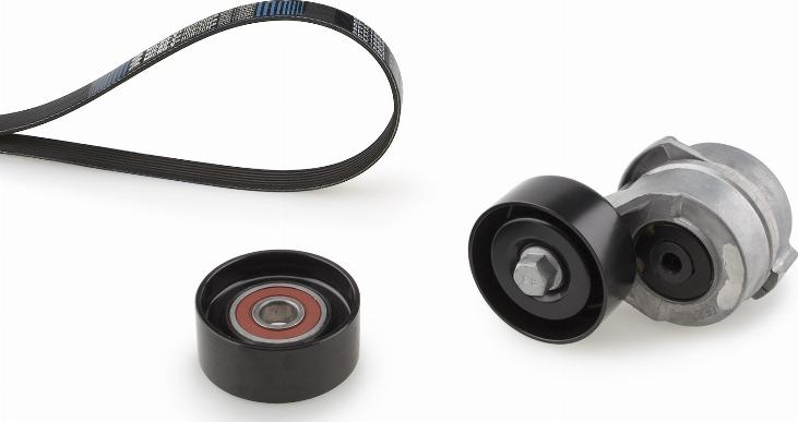 GATES K017PK2255 - Поликлиновий ремінний комплект autozip.com.ua