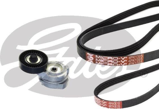 GATES K034PK878 - Поликлиновий ремінний комплект autozip.com.ua