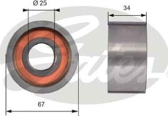 GATES-AU T41178 - Паразитний / Провідний ролик, зубчастий ремінь autozip.com.ua