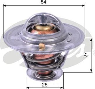 GATES-AU TH22779G1 - Термостат, охолоджуюча рідина autozip.com.ua