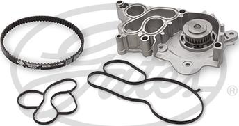 GATES WP0155KS1172 - Водяний насос + комплект зубчатого ременя autozip.com.ua