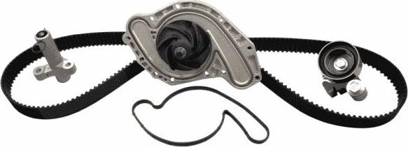 GATES TCKWP295D - Водяний насос + комплект зубчатого ременя autozip.com.ua