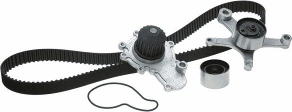 GATES TCKWP246A - Водяний насос + комплект зубчатого ременя autozip.com.ua