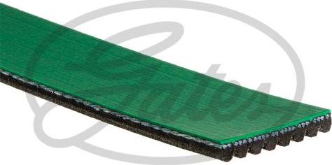 GATES K080751HD - Поліклиновий ремінь autozip.com.ua