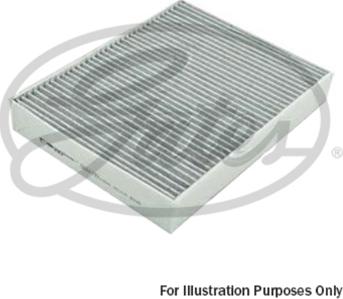 GATES CF-0010A - Фільтр, повітря у внутрішній простір autozip.com.ua